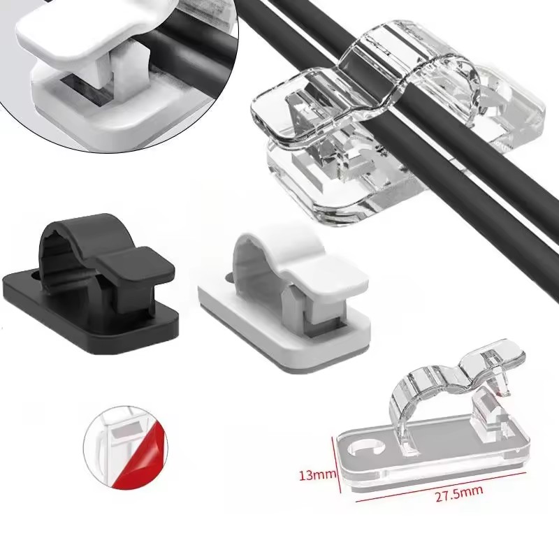 Car Cable Organizer - Self Adhesive Cable Clips Cord Management
