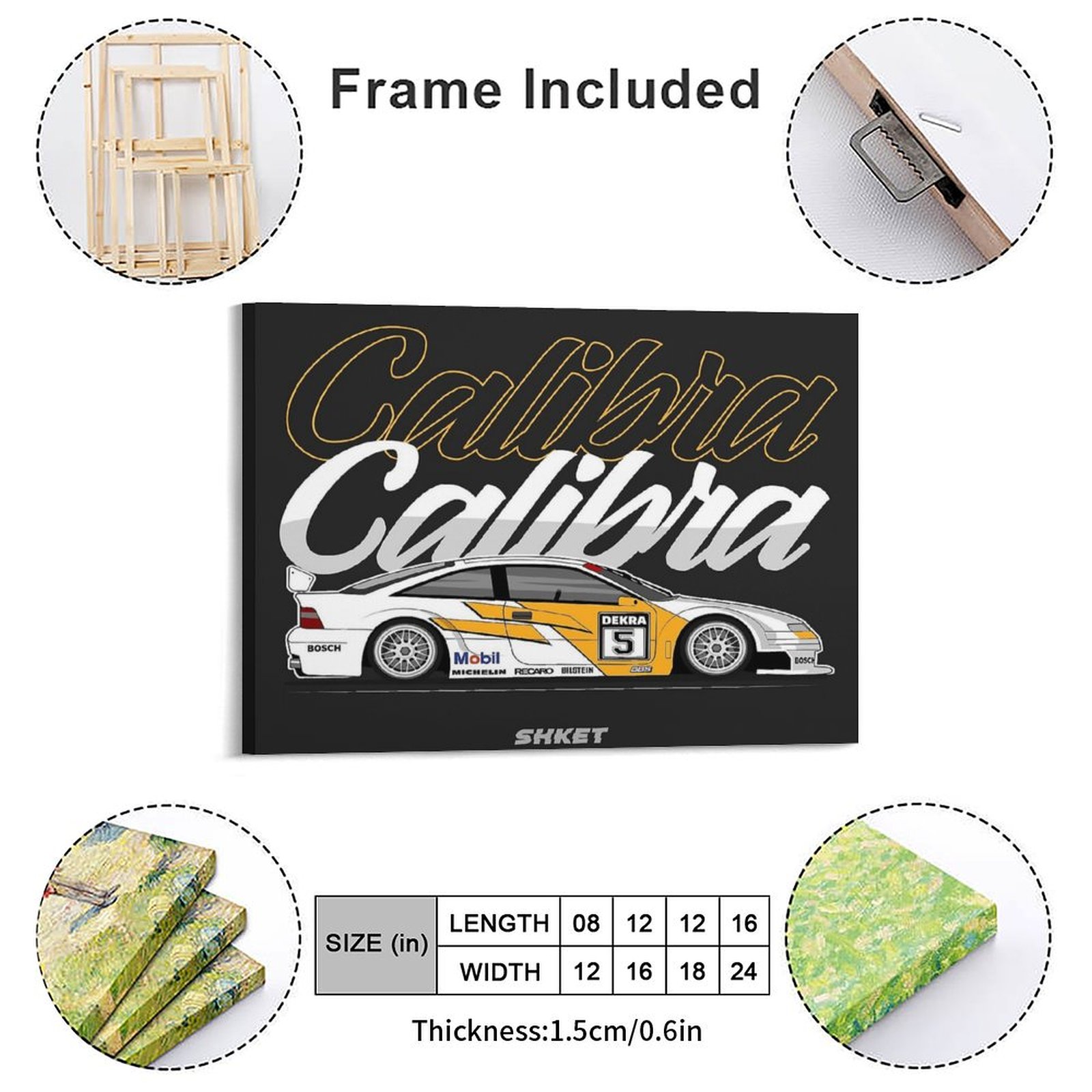 Opel Calibra Dtm Race Car Canv - огляд і ціна Car Mirror
