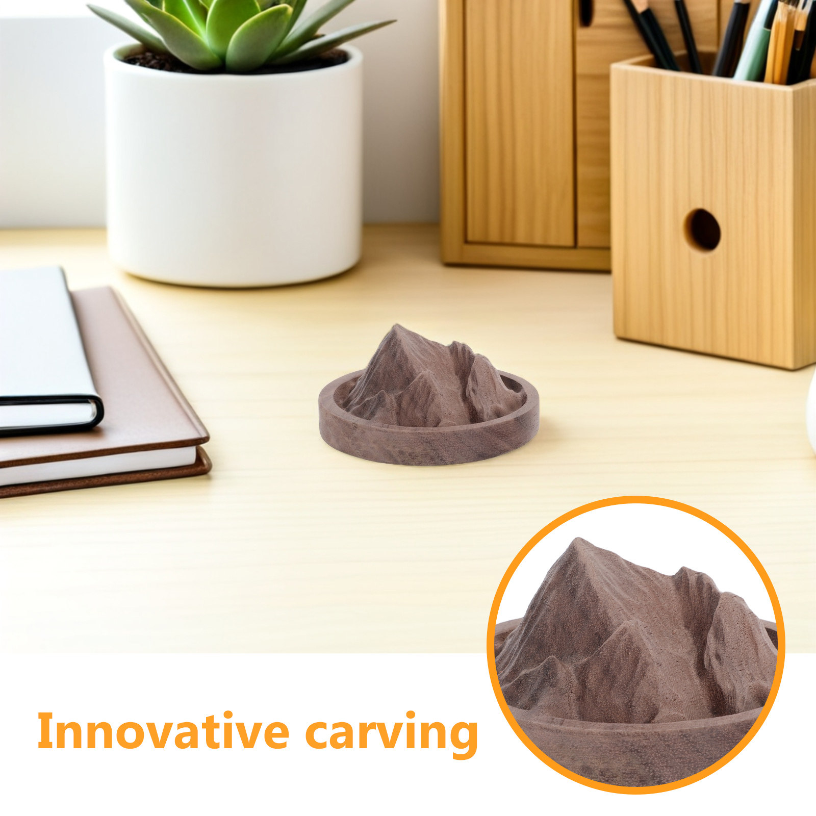 Wood Diffuser Sculpture Wooden - огляд і ціна Car Air Freshener
