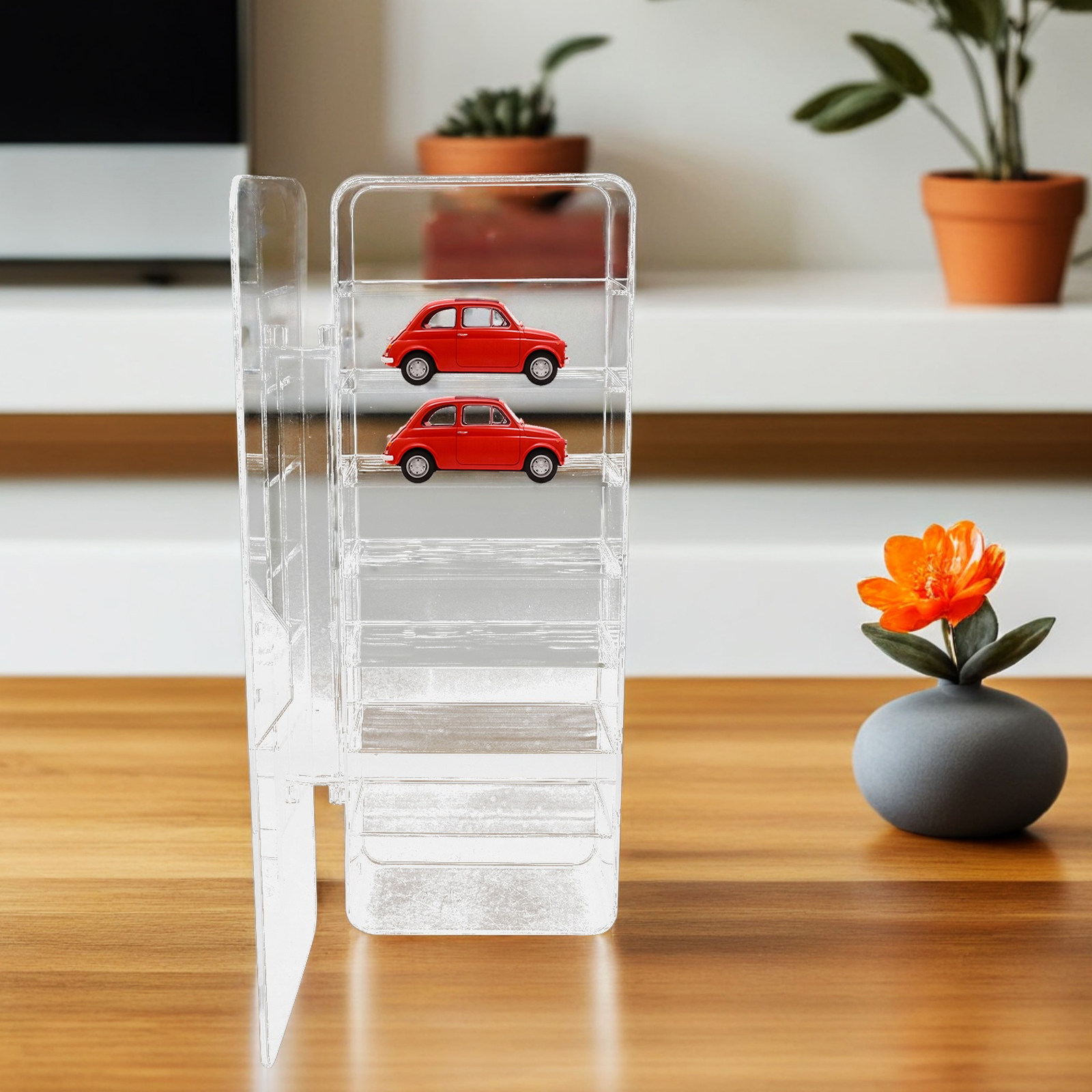 1:64 Scale Car Display Case Cl - огляд і ціна Car Organizer