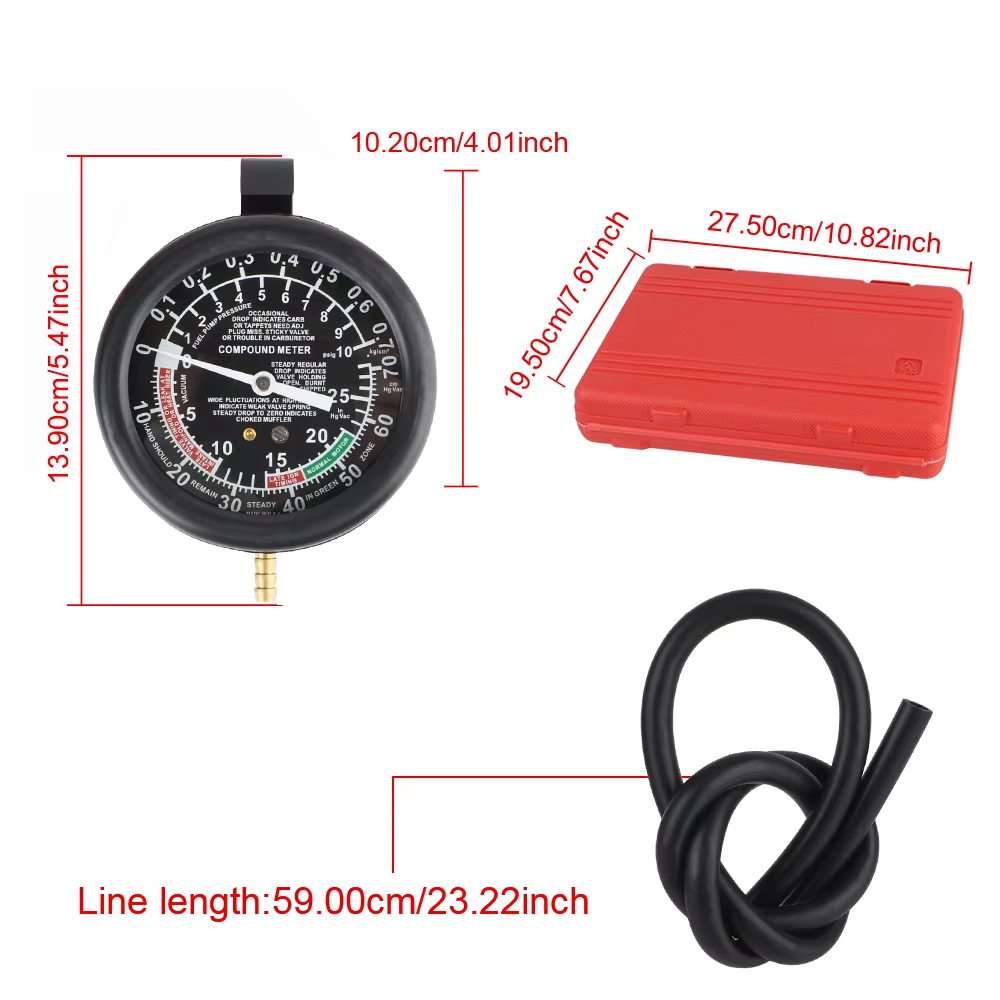 Car Manometer Vacuum Pressure  - огляд і ціна Car Vacuum