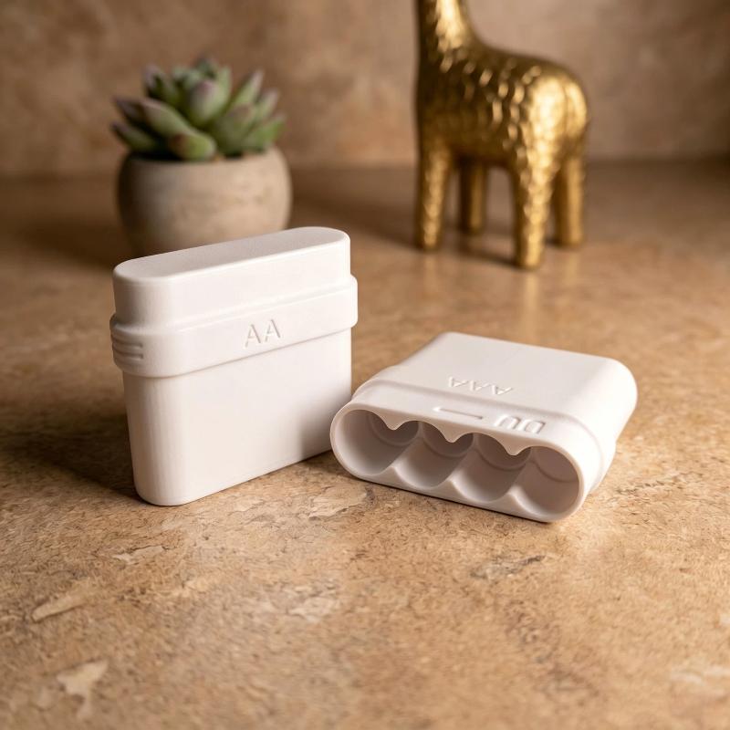 4 Slots AA Battery Storage Box - огляд і ціна Car Organizer