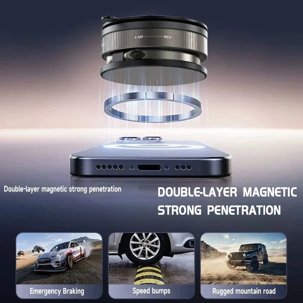 Upgraded 360°Vacuum Magnetic P - огляд і ціна Car Phone Holder