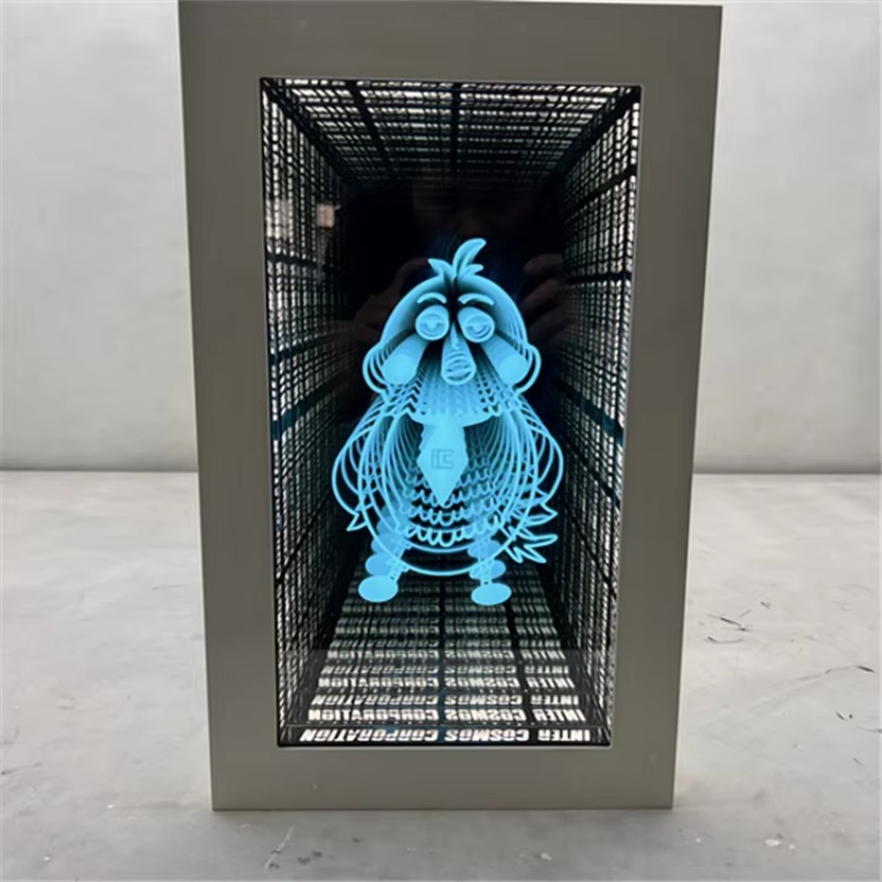 LED Infinity 3D Mirror Buildin - огляд і ціна Car Mirror