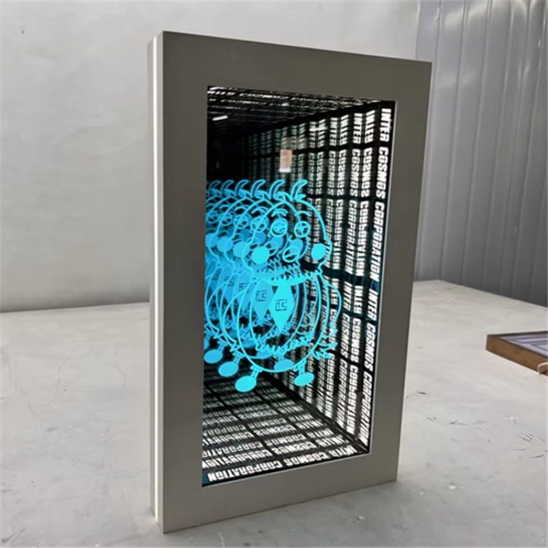 LED Infinity 3D Mirror Buildin - огляд і ціна Car Mirror