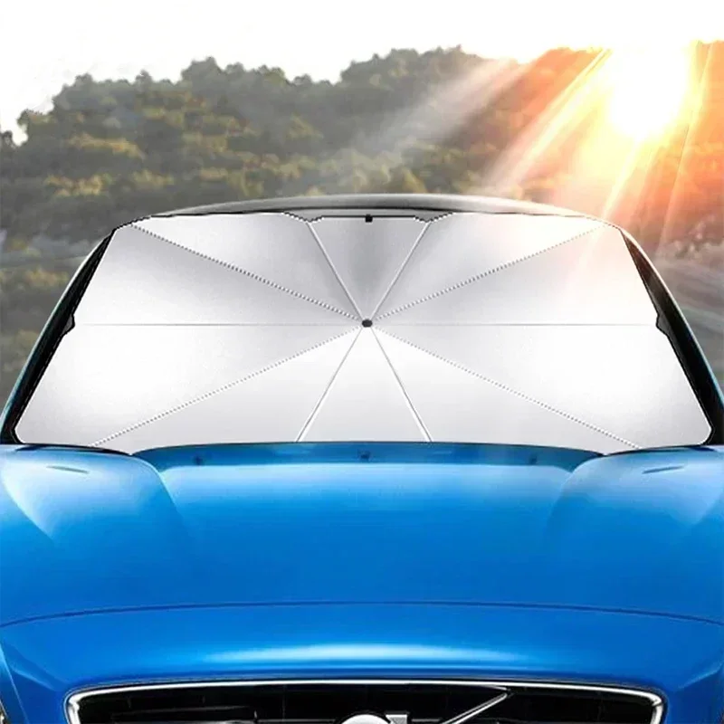 Car Front Windshield Sunshade  - огляд і ціна Windshield Sun Shade