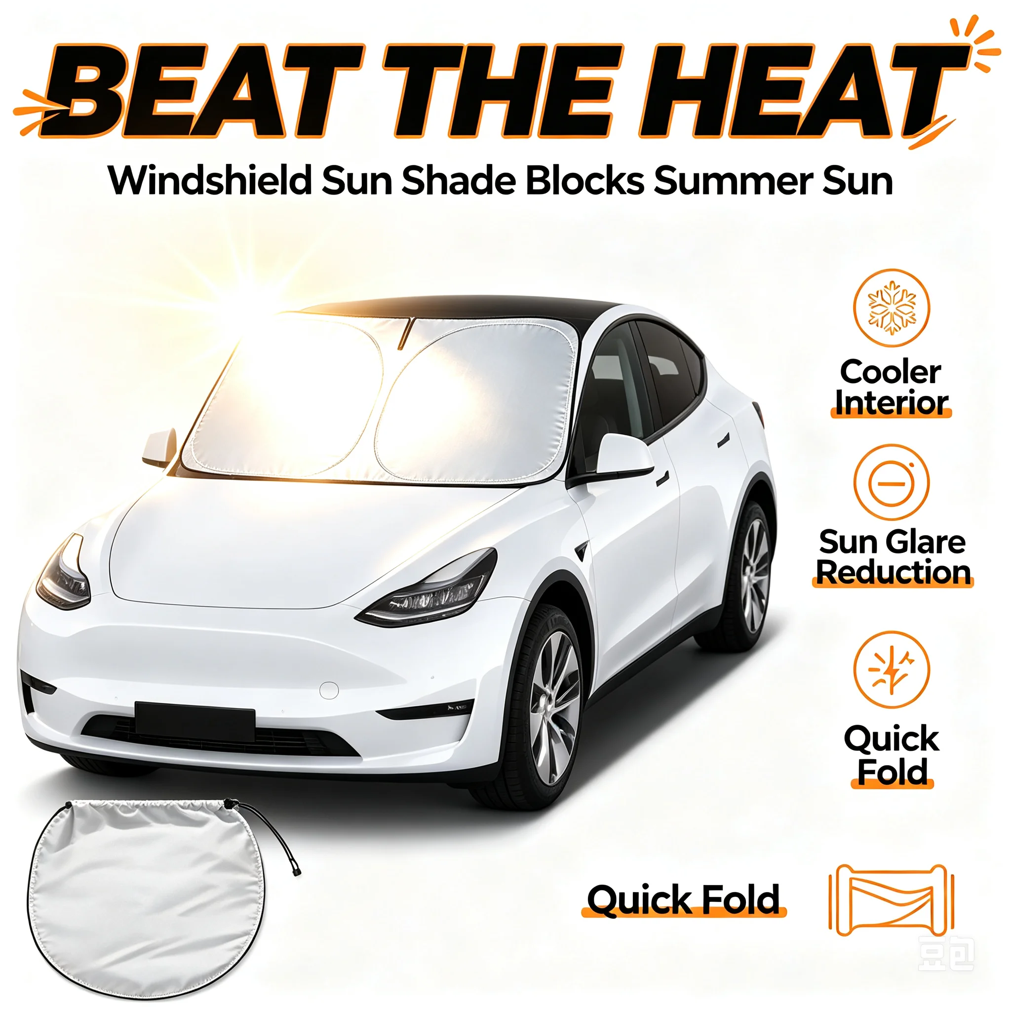 Car Sun Visor Windshield Sunsh - огляд і ціна Windshield Sun Shade