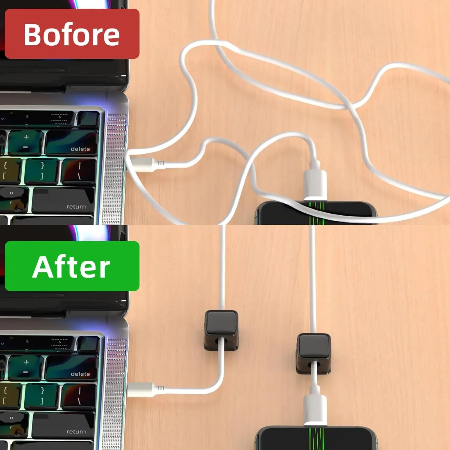 Mini Cable Organizer Holder Ma - огляд і ціна Car Organizer