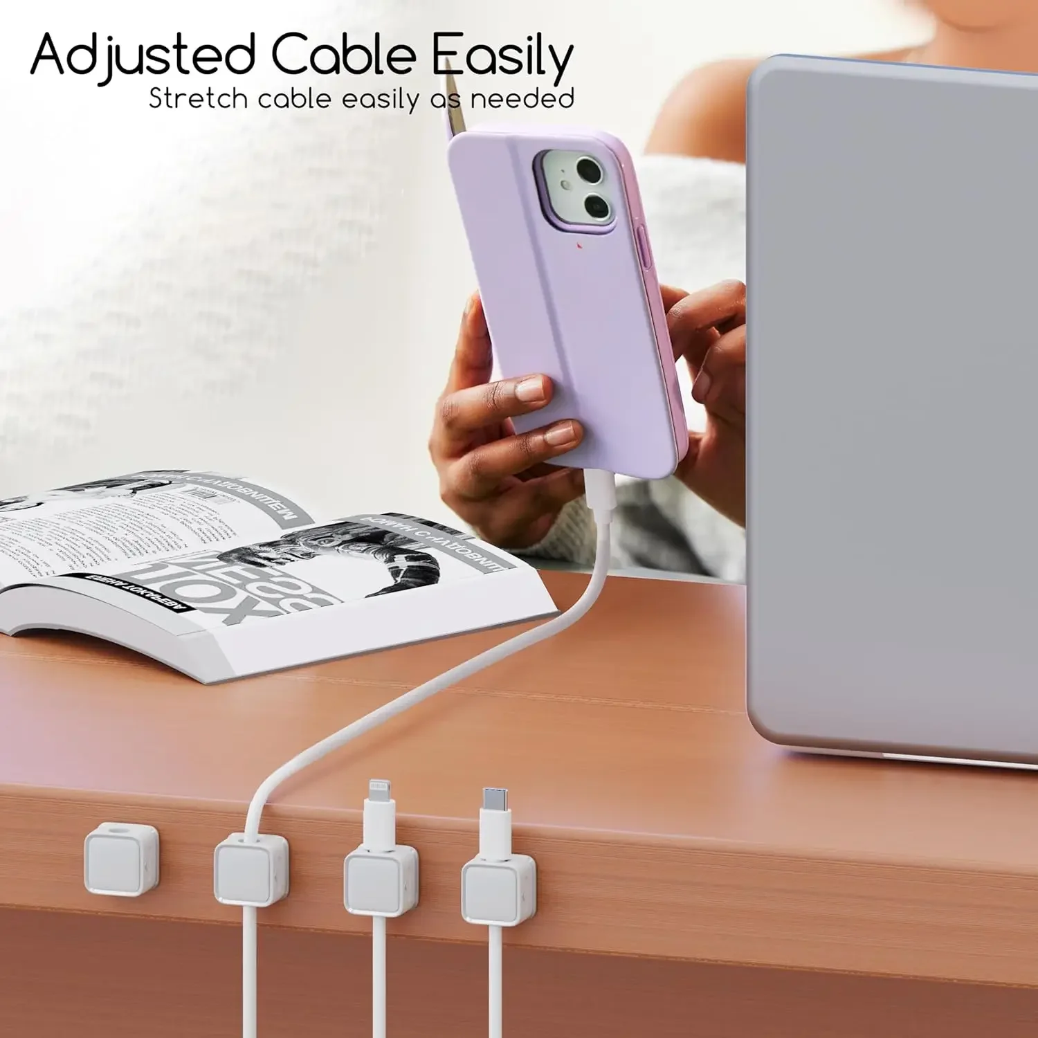 Mini Cable Organizer Holder Ma - огляд і ціна Car Organizer