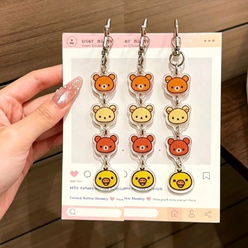 Anime Cartoon Rilakkuma Acryli - огляд і ціна Car Accessories Japanese