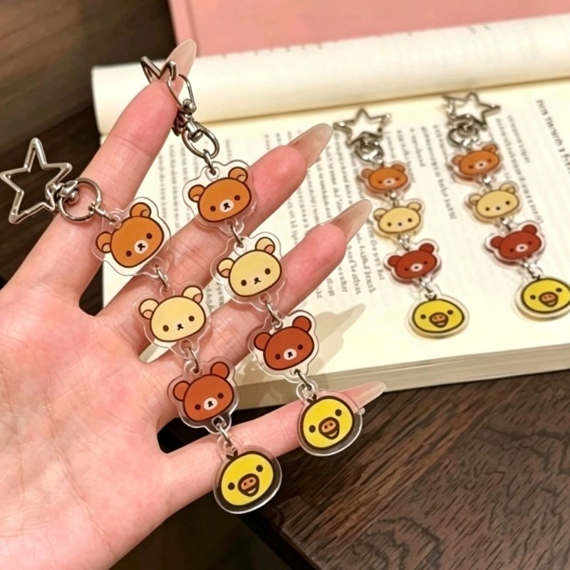 Anime Cartoon Rilakkuma Acryli - огляд і ціна Car Accessories Japanese
