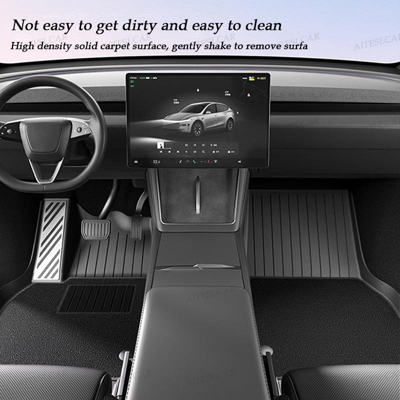 For Tesla Floor Mat Model YL 2 - огляд і ціна Car Floor Mat