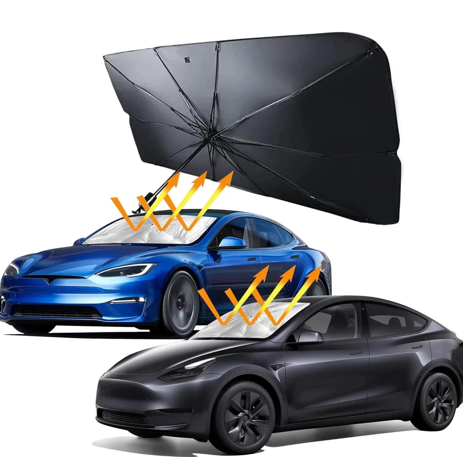 Foldable Car Sun Shade Protect - огляд і ціна Windshield Sun Shade