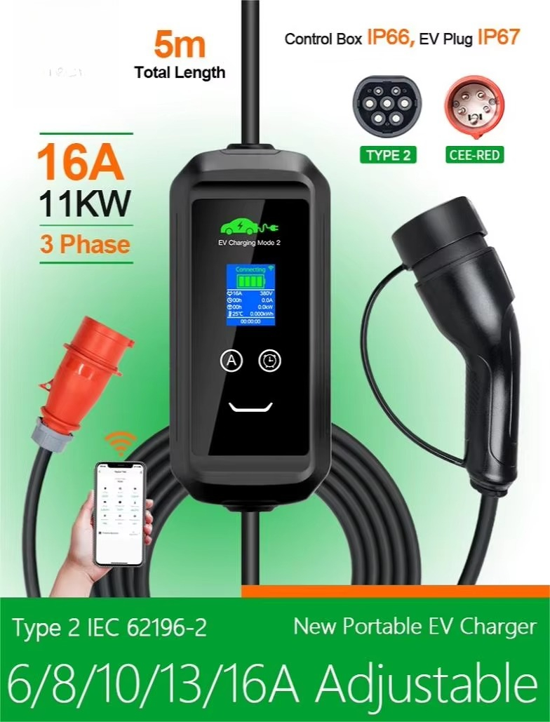 Custom USA AC Portable EV Char - огляд і ціна Car Charger