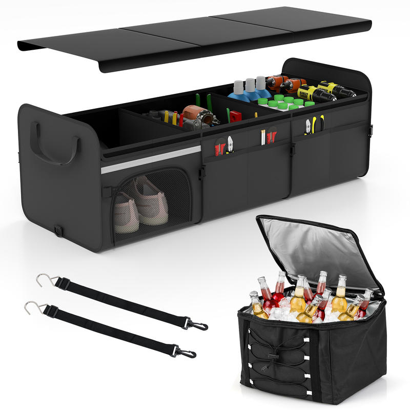18 Gal Car Trunk Organizer wit - огляд і ціна Car Organizer