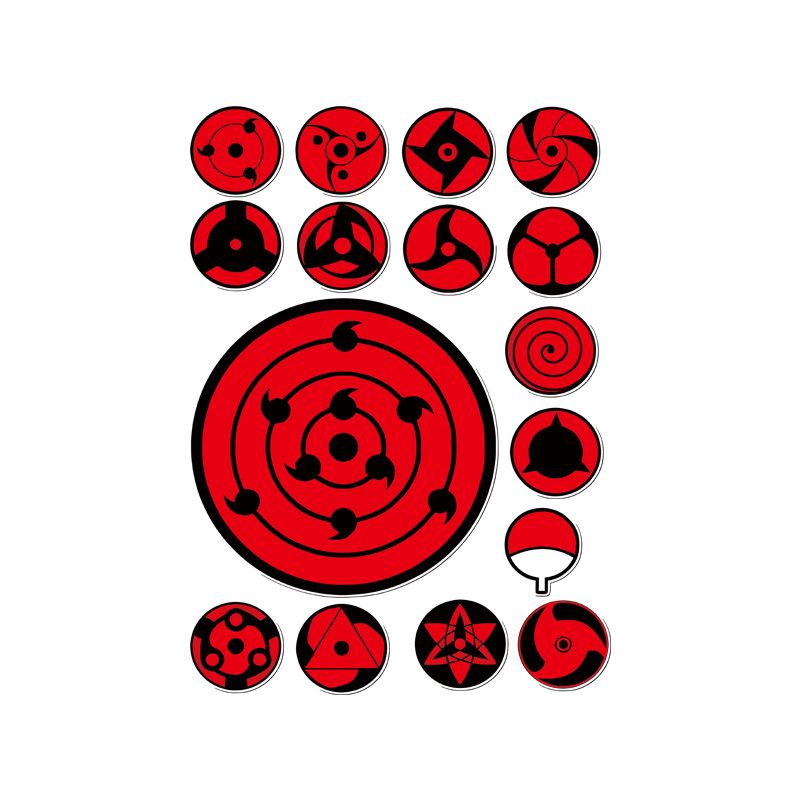 Sharingan Eye Die-cut Sticker  - огляд і ціна Car Accessories Japanese