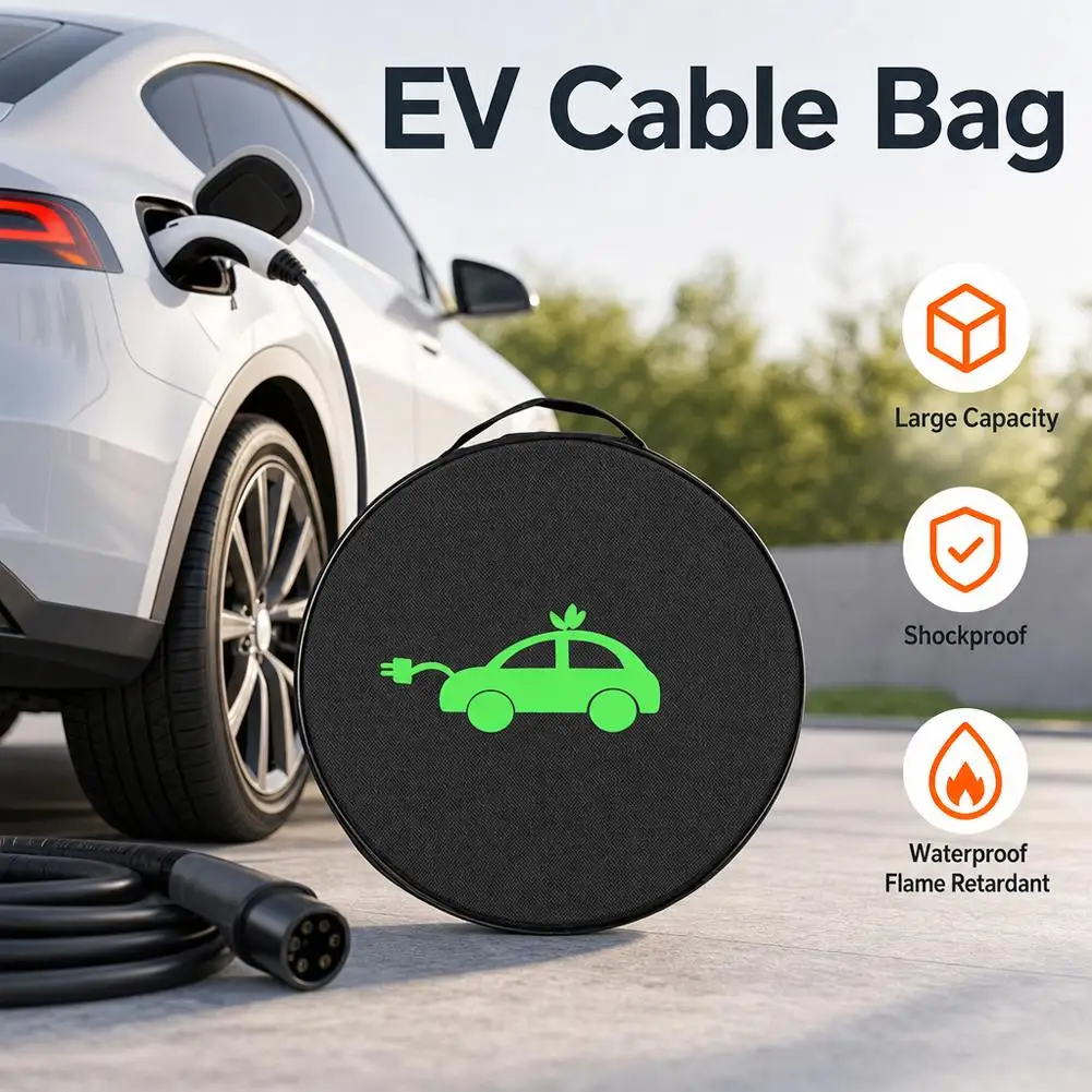 EV Car Battery Jumper Cable Ba - огляд і ціна Car Cable Organizer
