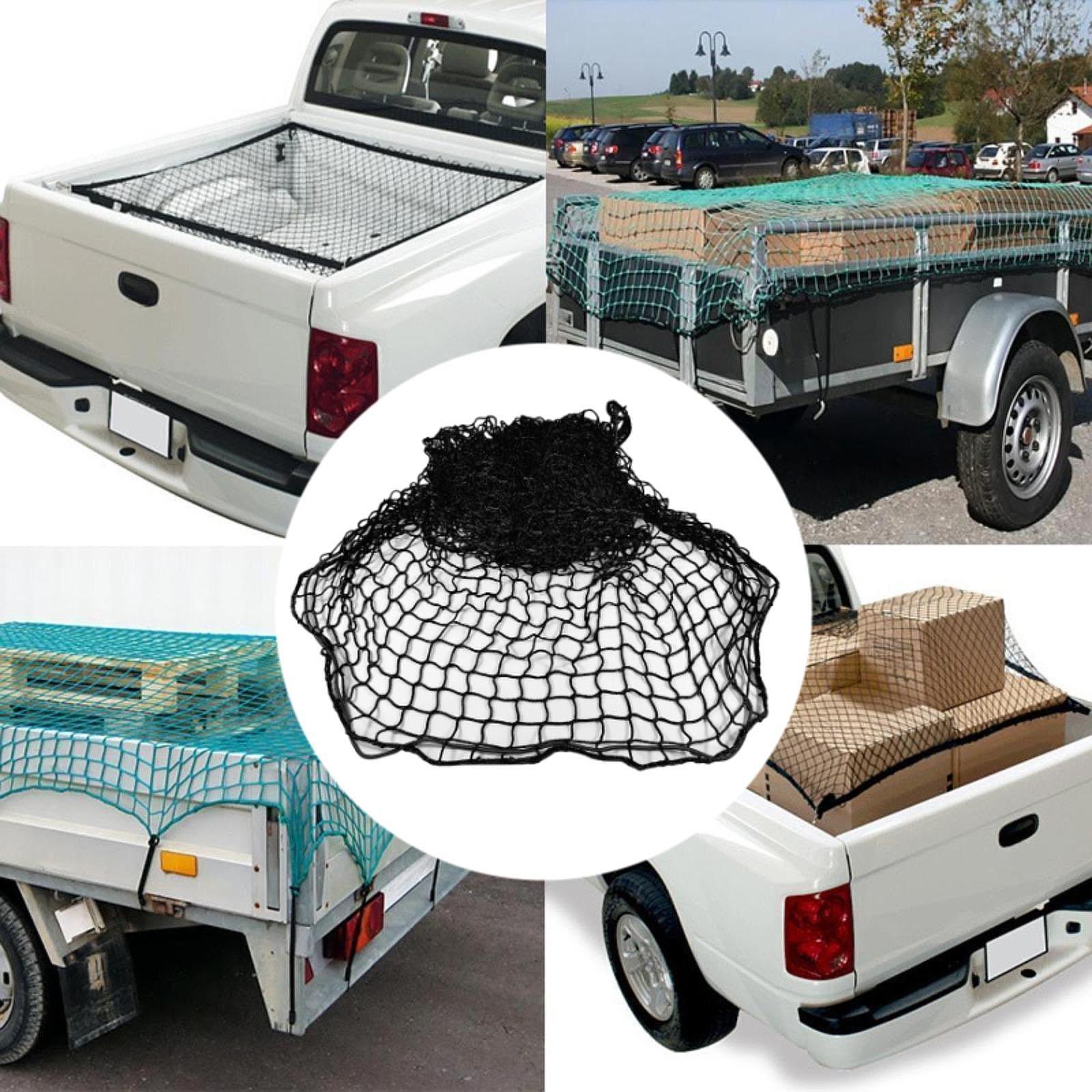Black Mesh Trailer Cargo Net M - огляд і ціна Car Organizer