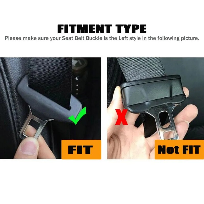 2pcs Car Seat Belt Clip Silico - огляд і ціна Car Seat Cover