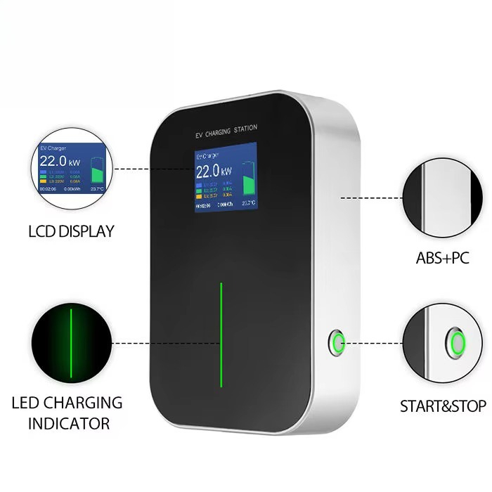 Mode 3 22KW 3 Phase EV Charger - огляд і ціна Car Charger