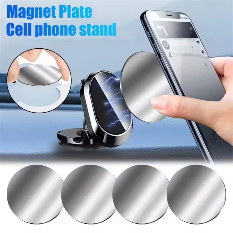 1/50Pcs Ultra Thin Metal Plate - огляд і ціна Car Phone Holder