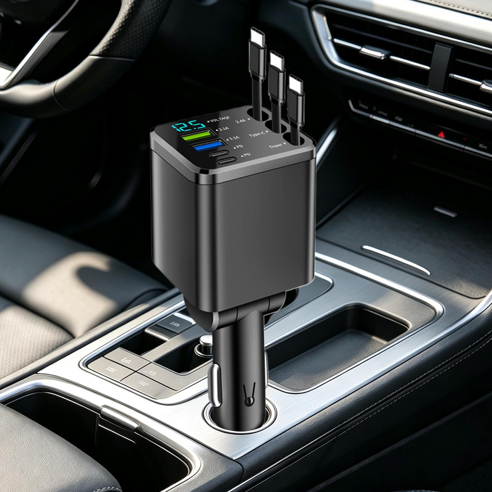 Retractable Charger For Car 10 - огляд і ціна Car Charger