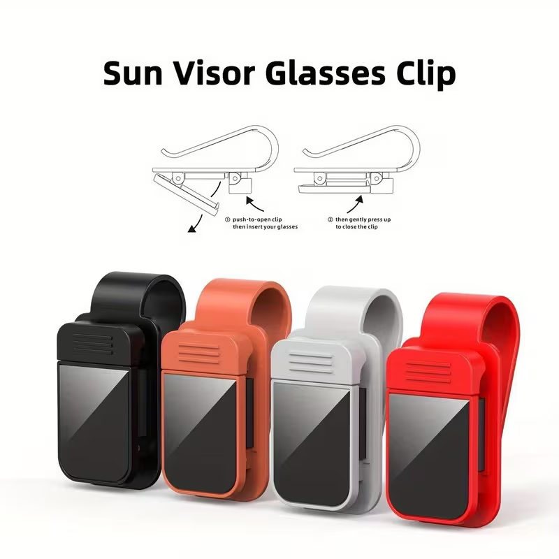 Sun Visor Sunglasses Holder fo - огляд і ціна Car Organizer