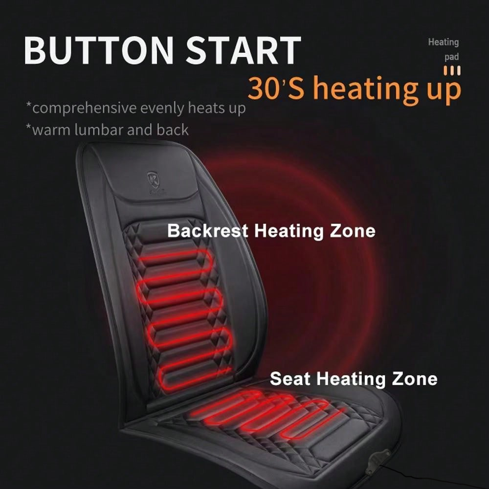 12V Heated Car Seat Cover Heat - огляд і ціна Car Seat Cover