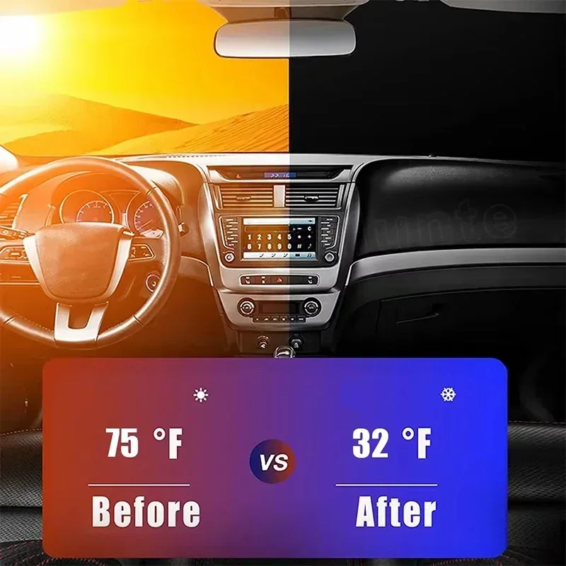 Summer Car Front Window Sunsha - огляд і ціна Windshield Sun Shade