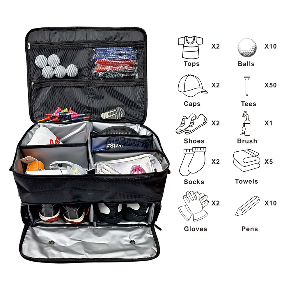 Golf Trunk Organizer Storage w - огляд і ціна Car Organizer