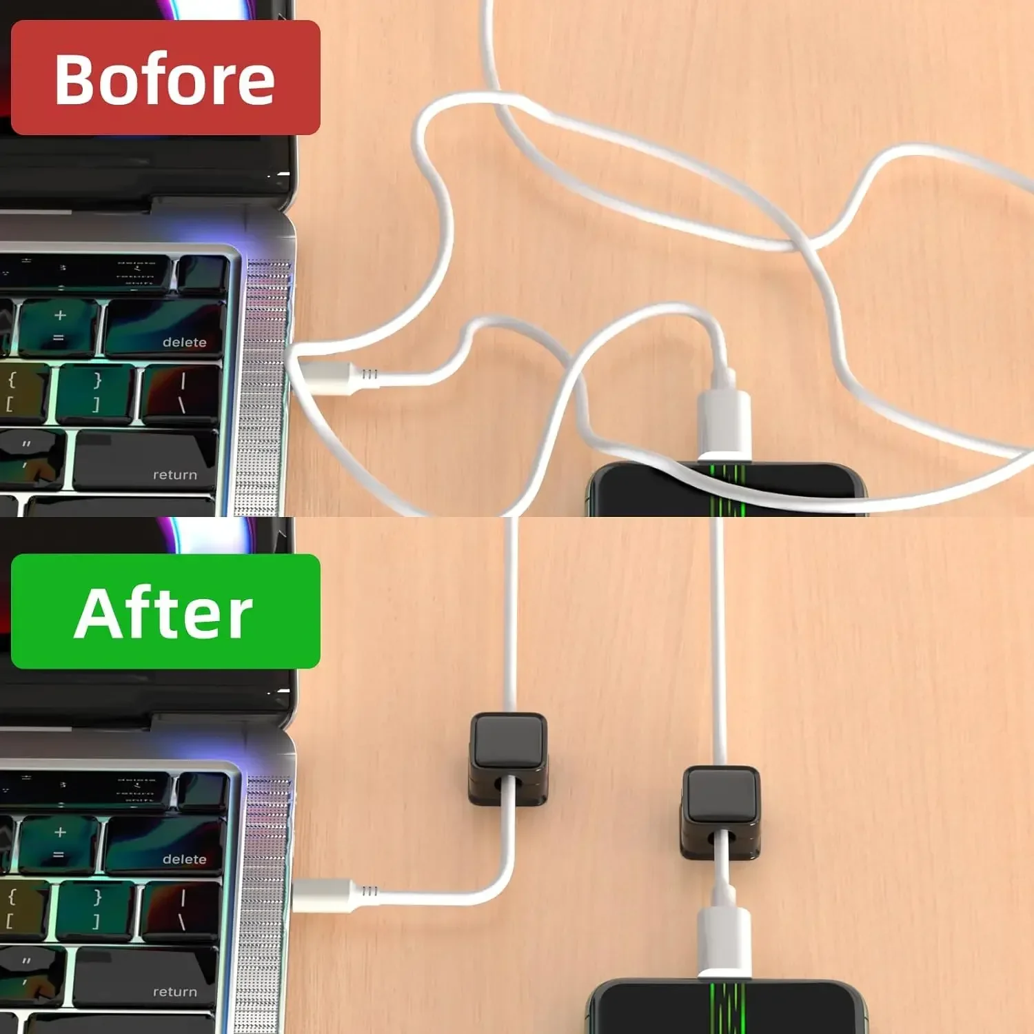 Mini Cable Organizer Holder Ma - огляд і ціна Car Organizer