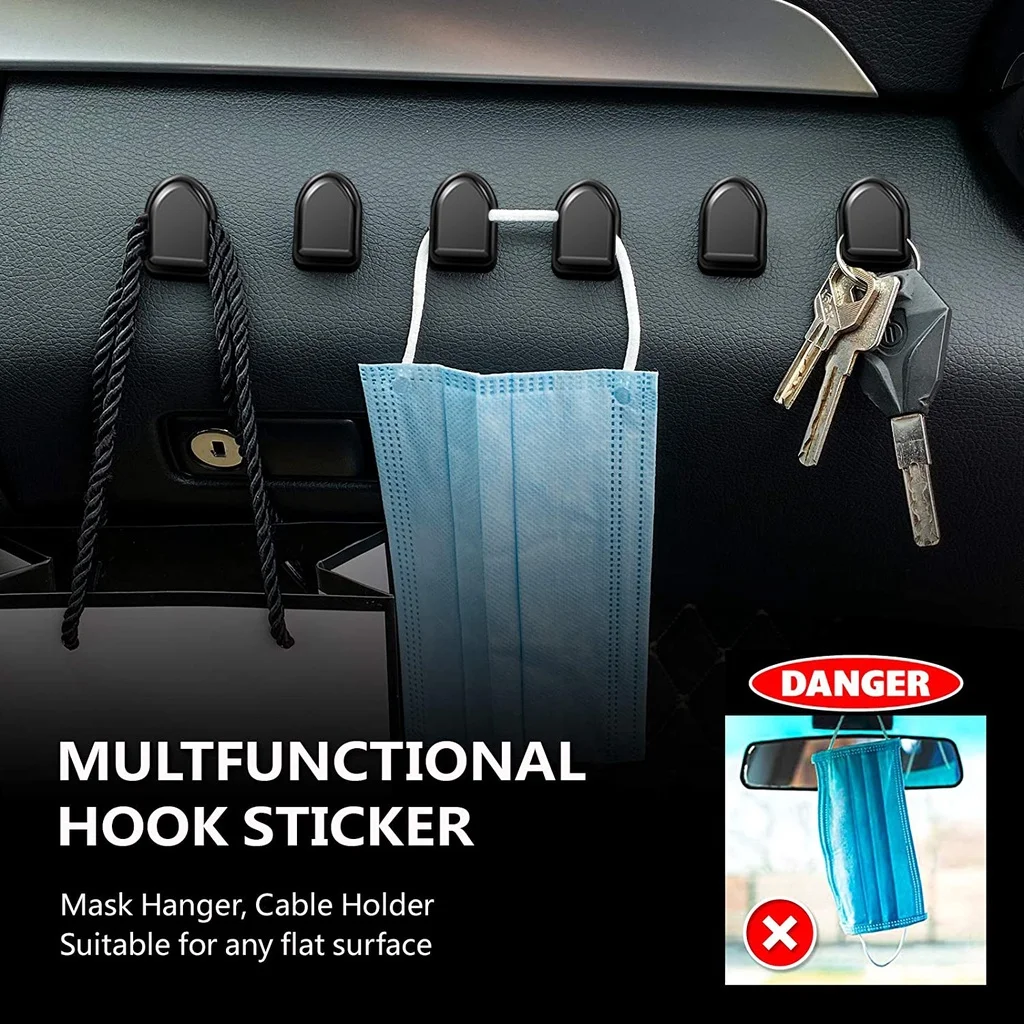 Mini Car Hooks Interior Storag - огляд і ціна Car Cable Organizer