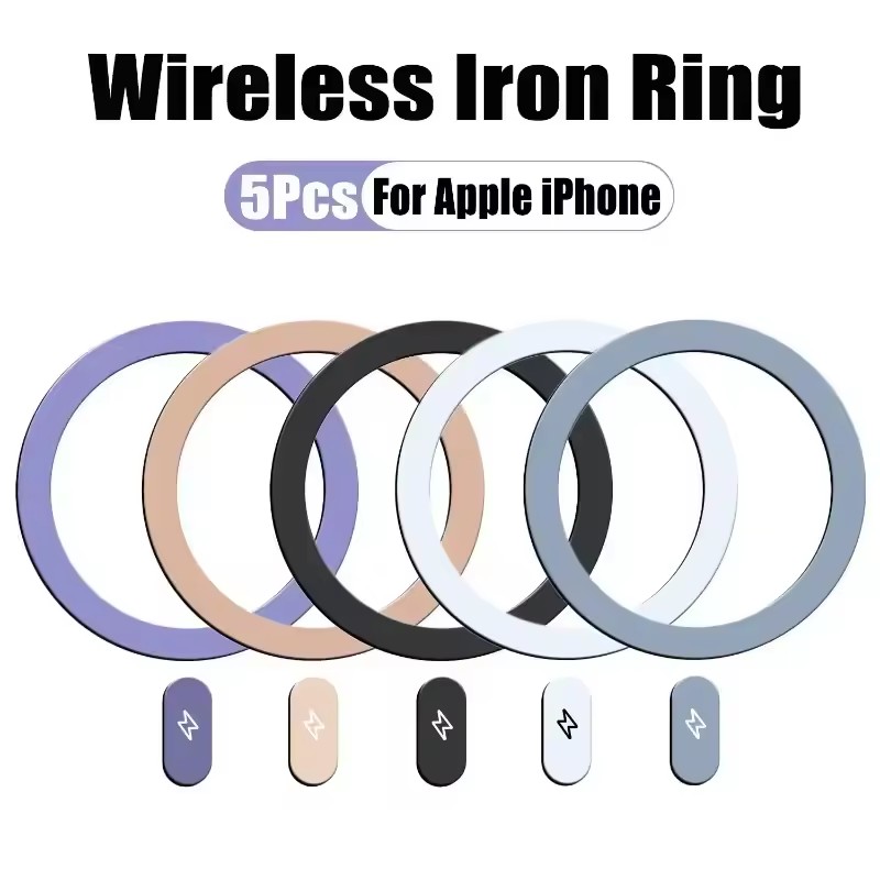 5/1Pcs Metal Plate Sticker Rin - огляд і ціна Car Phone Holder